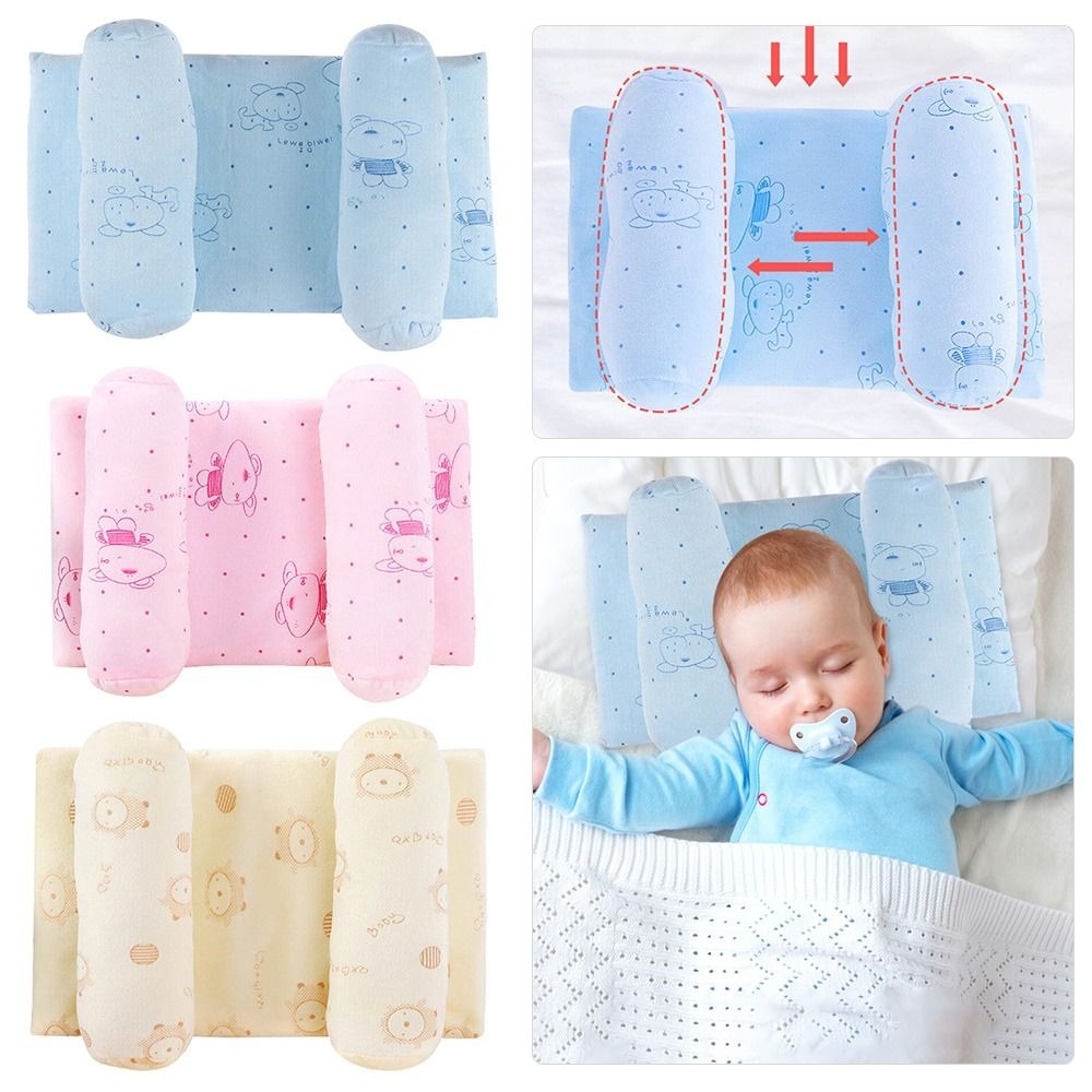 Newborn Head Shaping Pillow – Soft & Breathable Baby Cushion